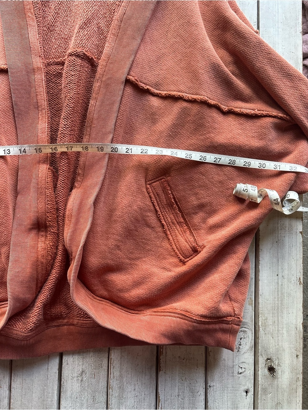 We The Free Forever Cardigan Auburn Cotton Size M - Picture 5 of 12